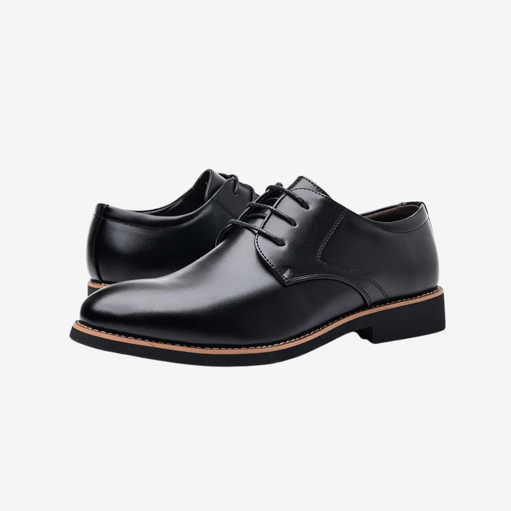 Zapatos Derby de Piel Sintética – Elegantes con Diseño Clásico