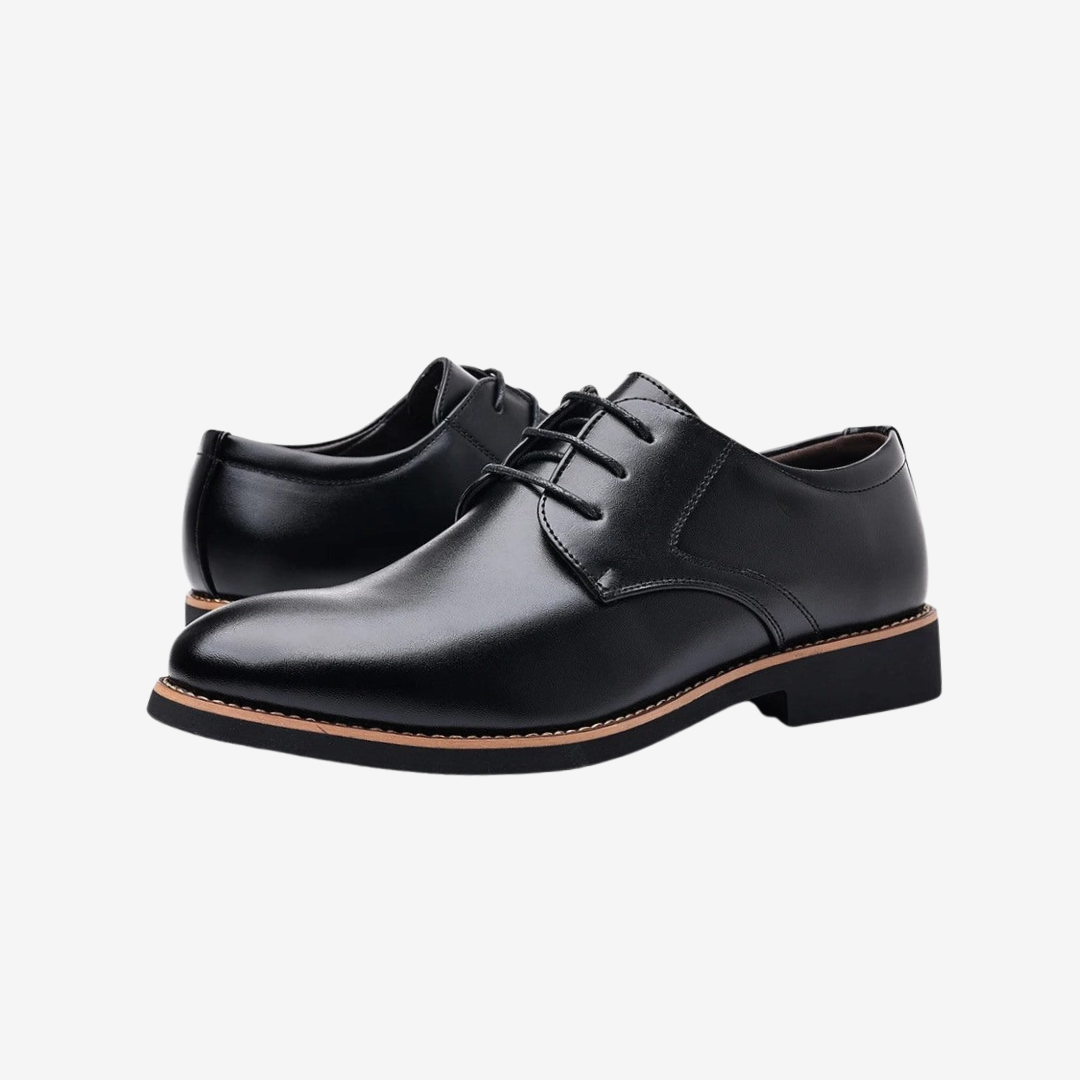 Zapatos Derby de Piel Sintética – Elegantes con Diseño Clásico