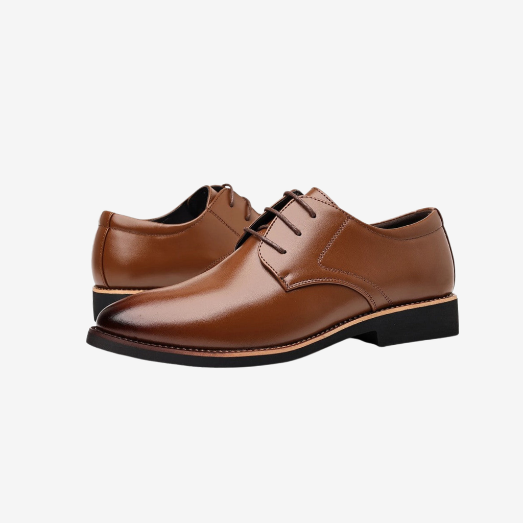 Zapatos Derby de Piel Sintética – Elegantes con Diseño Clásico