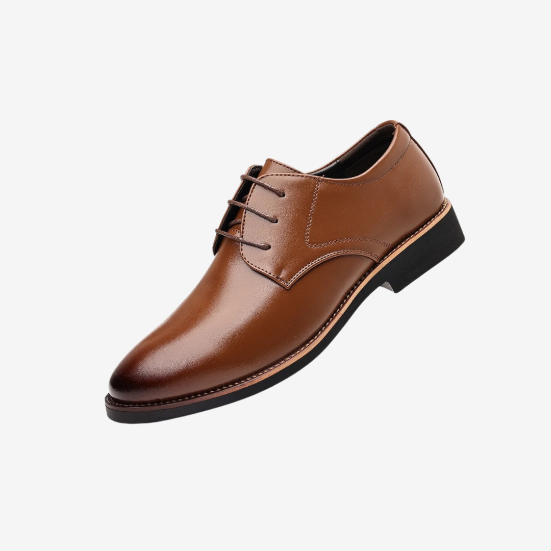 Zapatos Derby de Piel Sintética – Elegantes con Diseño Clásico